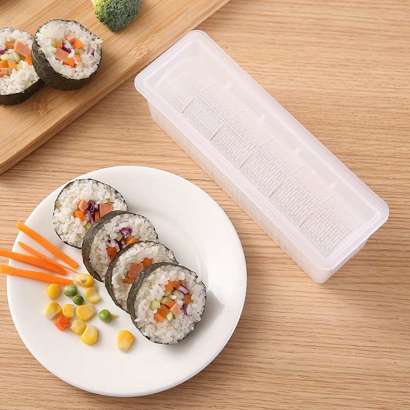 Khuôn Làm Cơm Nắm Sushi Bento Dạng Nhấn Hình Tam Giác Phong Cách Nhật Bản 15 Kiểu DIY Cho Trẻ Em