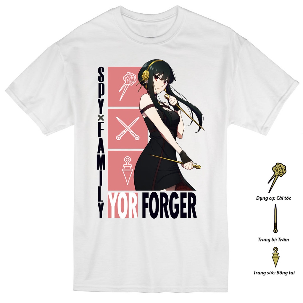 Áo Thun Spy x Family: Yor Forger Nam / Nữ