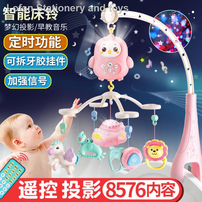 Lục lạc đồ chơi gắn nôi phát nhạc vui nhộn cho bé 0-1-6-12 tháng tuổi