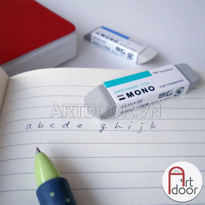 [ARTDOOR] Gôm tẩy bút bi, mực in, màu TOMBOW Mono Sand