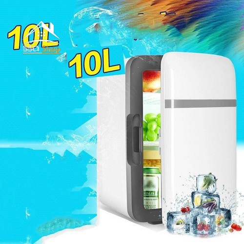 Tủ lạnh mini 10L dùng cho gia đình, Văn Phòng Sử Dụng Cả 2 Nguồn Điện 12V Và 220V
