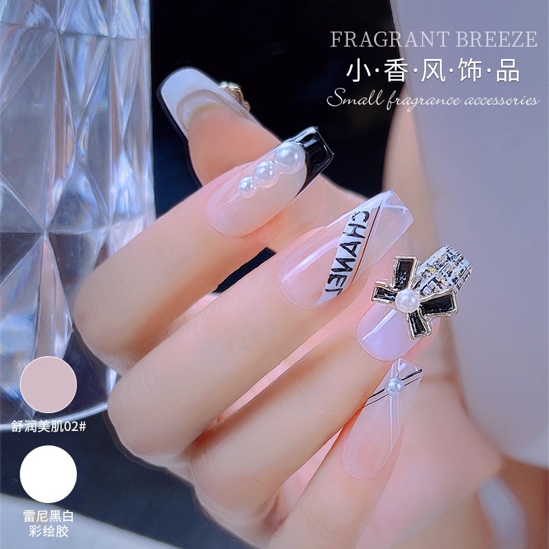 Charm nơ đính móng tay bán lẻ