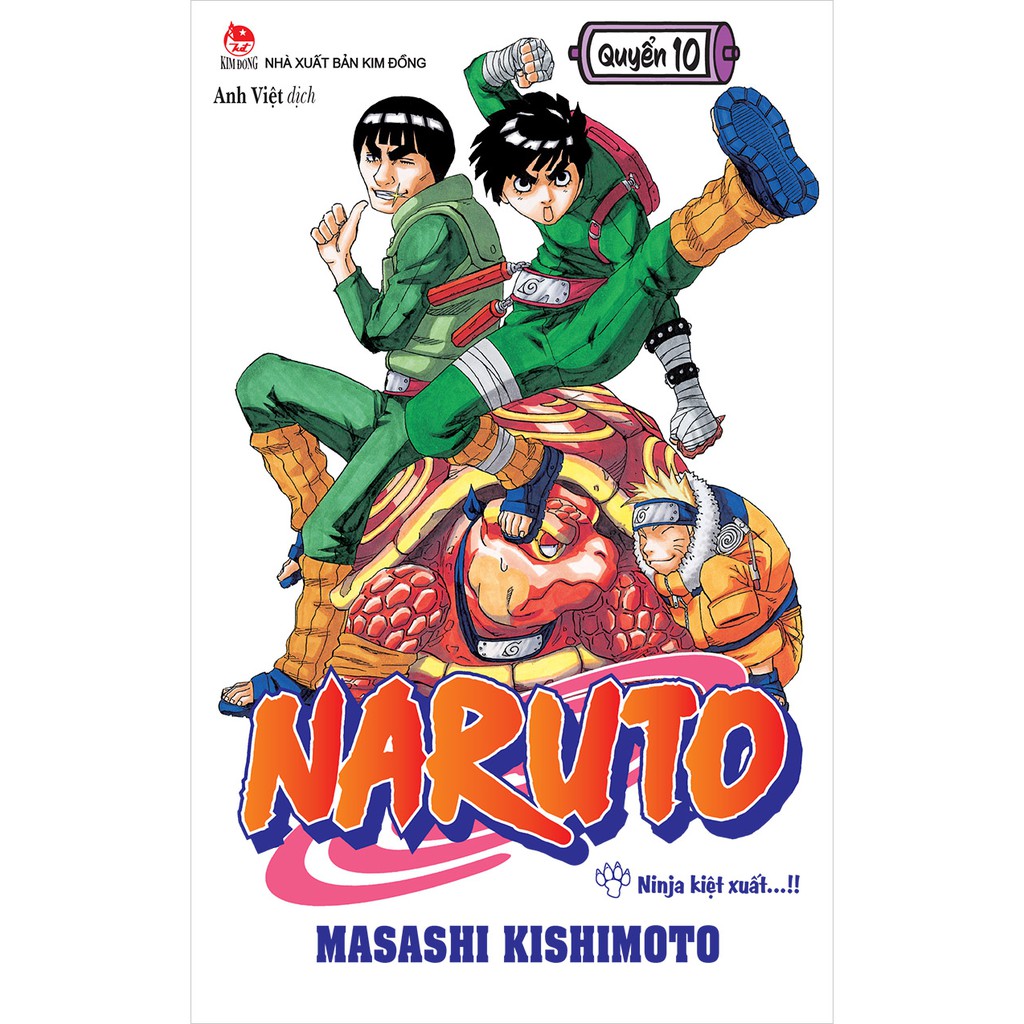 Truyện tranh Naruto - Tập 10 - NXB Kim Đồng