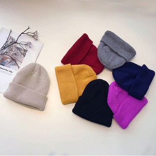 [SALE XẢ HÀNG] Mũ len beanie/quả dưa trơn (Có nhiều màu)