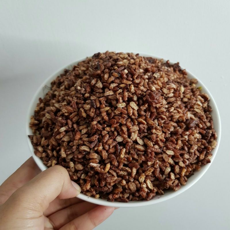 Cốm Gạo lứt sấy giòn có gia vị vừa ăn 500g và 1kg - Bách hoá sỉ lẻ Bích Liên Dương