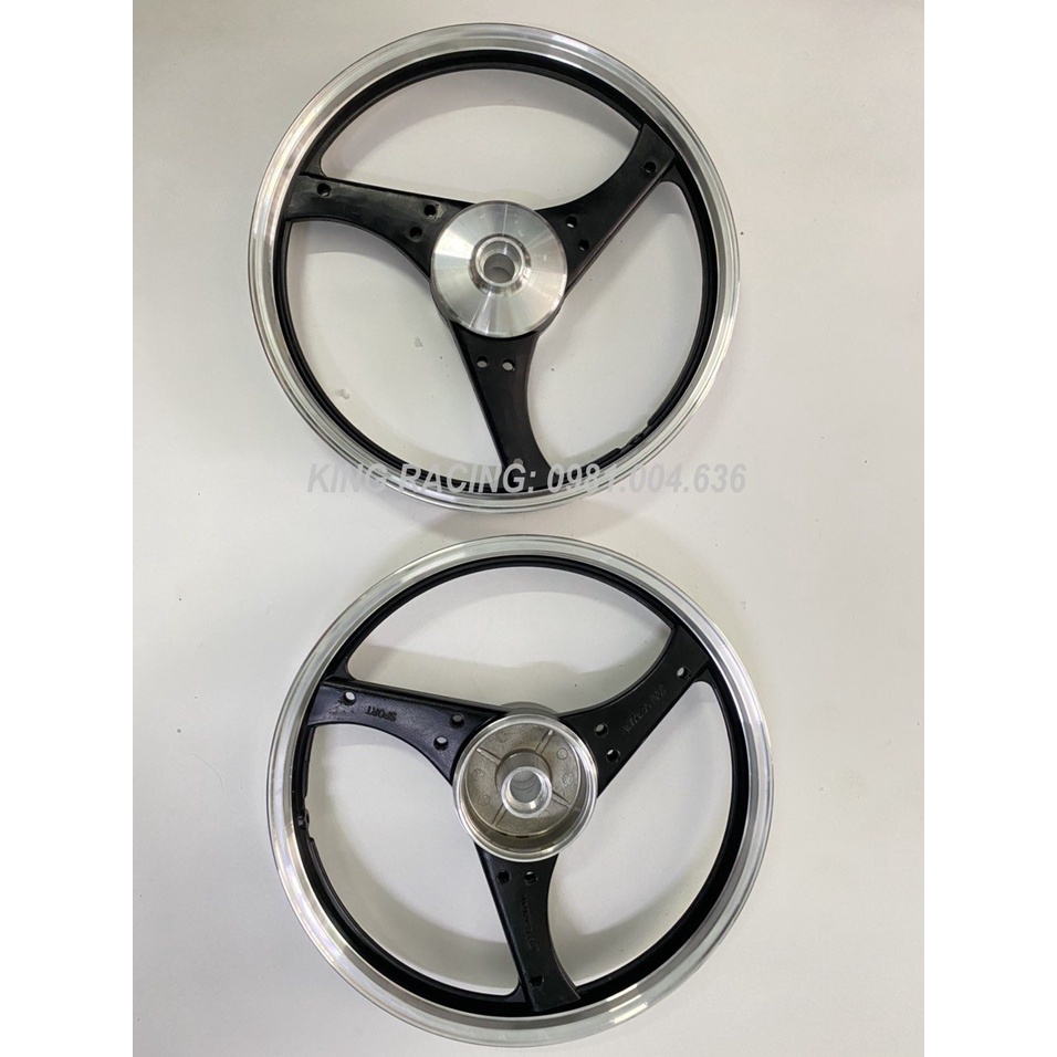 CẶP MÂM-VÀNH ĐÚC 3 CÂY 2 THẮNG ĐÙM GẮN DREAM,WAVE