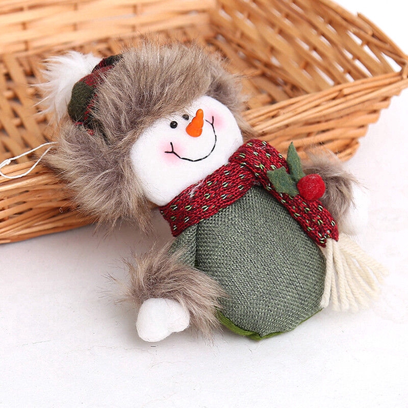 Christmas Tree Santa Claus Snowman Christmas Home Xmas Decor
