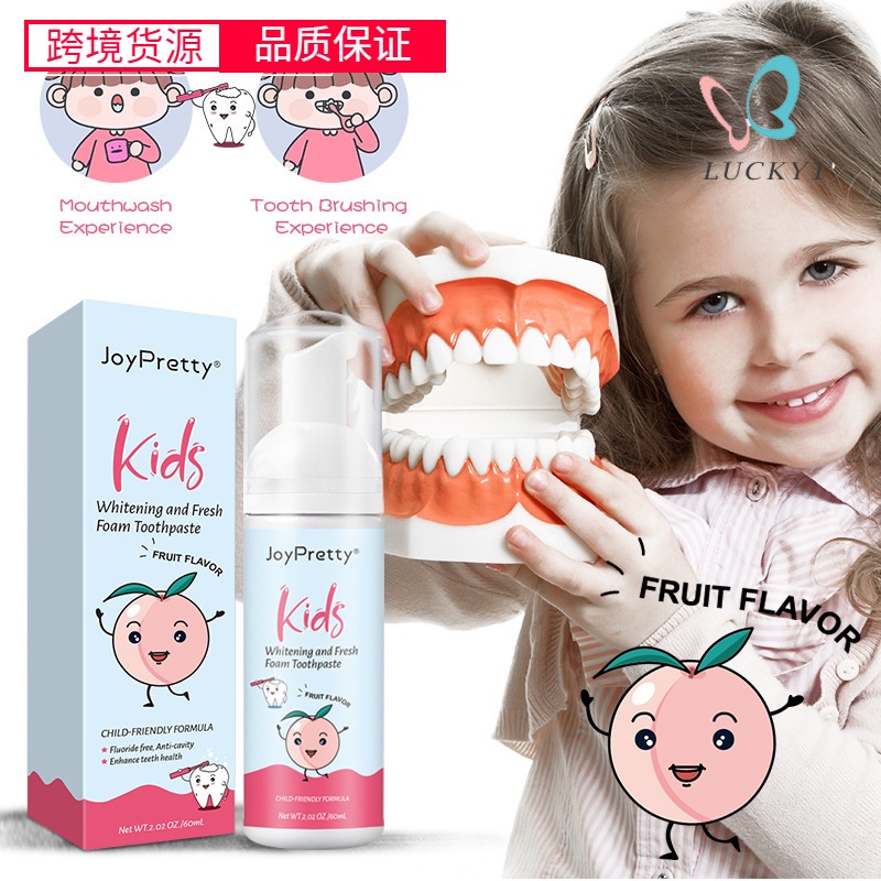 Kem đánh răng tạo bọt giúp làm trắng răng cho bé
