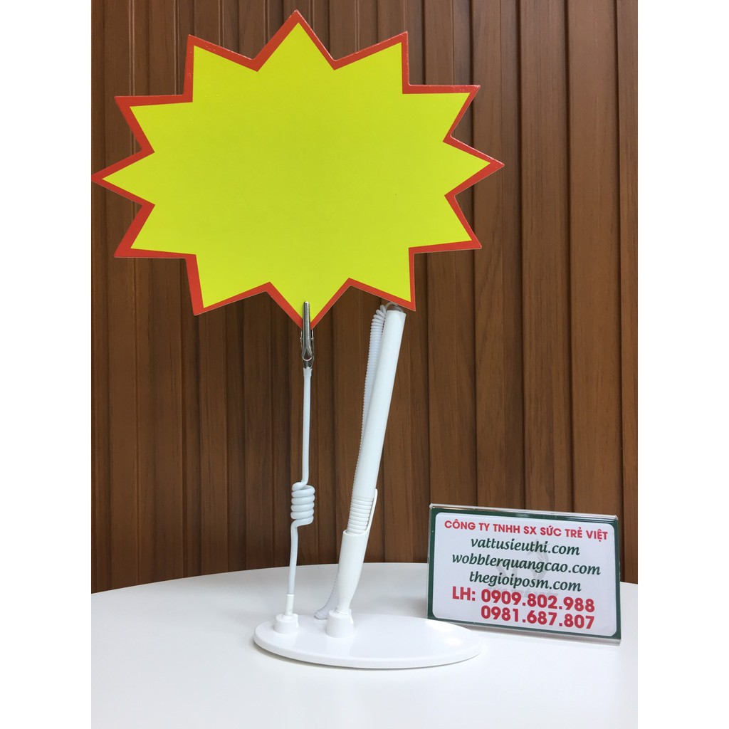 ĐẾ BÚT QUẢNG CÁO, WOBBLER ĐỂ BÀN CÓ BÚT, ĐẾ BÚT ĐỂ BÀN