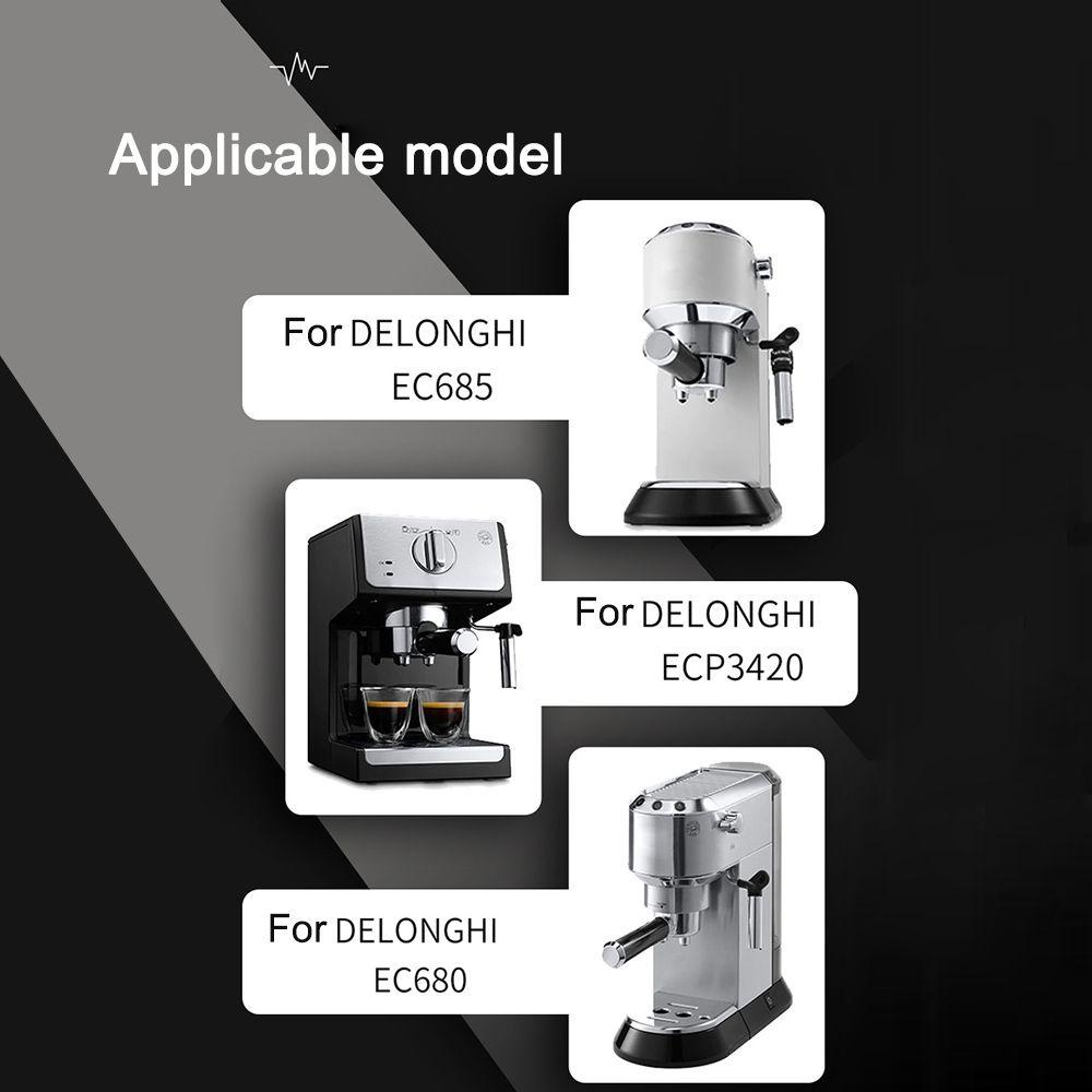 CONOPERY Bộ Lọc Tay Cầm Bằng Gỗ 51mm Thay Thế Cho Delonghi EC685