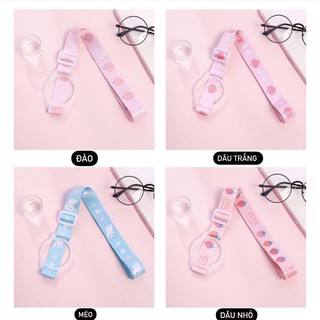 Dây treo bình nước cute đáng yêu