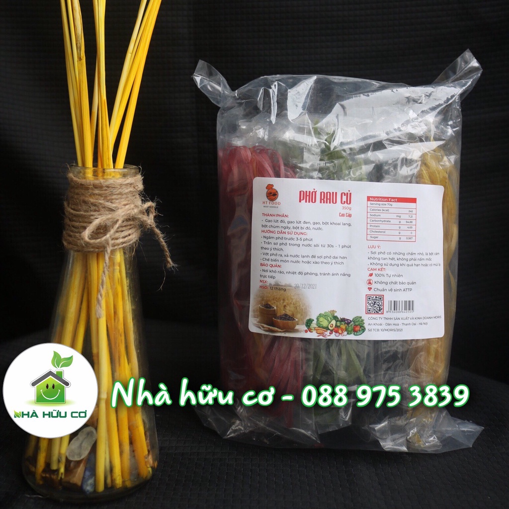 Phở rau củ tổng hợp HT FOOD 350g - Date: 10/2024 - Nhà hữu cơ