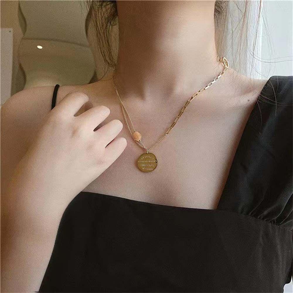 Vanes1 Áo Len Nữ Vòng Cổ Hợp Kim Có Thể Điều Chỉnh|Vòng Cổ Choker Thời Trang Cá Tính Cho Nữ