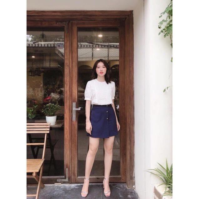 [ Freeship] Quần Giả Váy Cúc Hoa 3 Màu Siêu Hot , Hàng Loại 1 | BigBuy360 - bigbuy360.vn