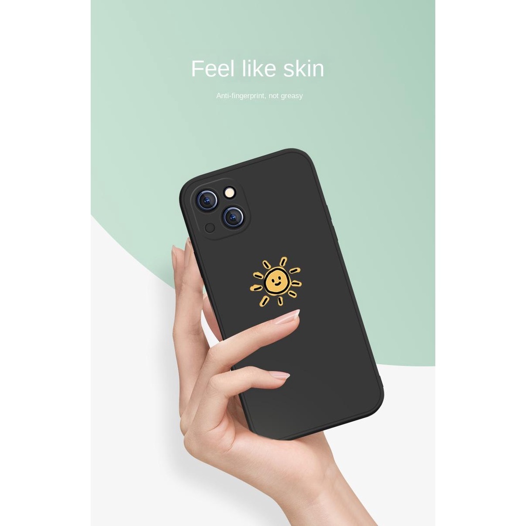Ốp Điện Thoại Chống Sốc In Hình Mặt Trời / Mặt Trăng Cho Iphone 13 Pro 11 Pro Max Xr 6s 7 8 Plus 12 Mini 14 Pro Xs Max