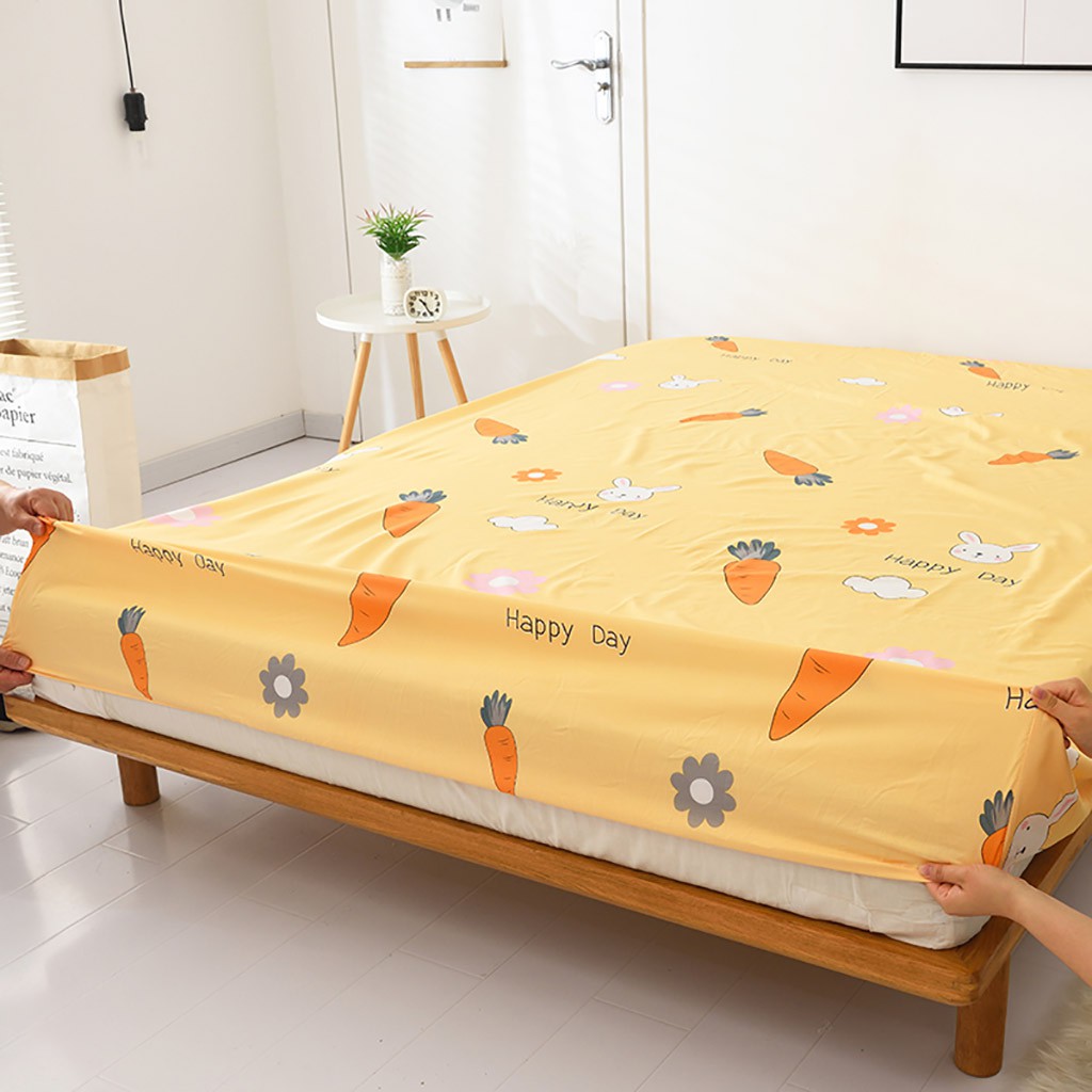 Ga chống thấm cotton cao cấp Thiên An, drap chống thấm cotton cho bé nằm trực tiếp, không nóng bí, không sột soạt