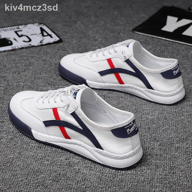 ▬ↂ✑Shoes Men s 2021 Summer New Casual Forrest Gump Phong cách Hàn Quốc Giày trắng thể thao nam mỏng, thoáng khí và linh