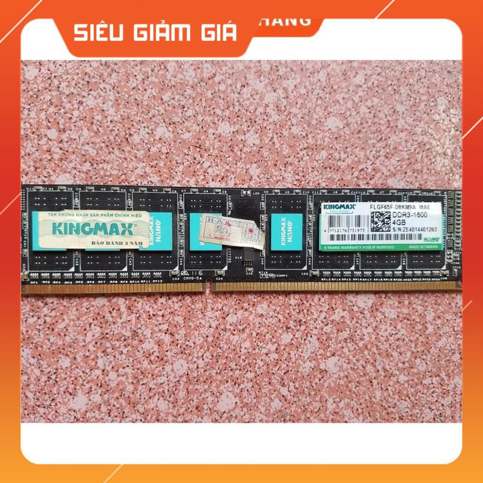 Ram KINGMAX DDR3 4GB bus 1600MHz