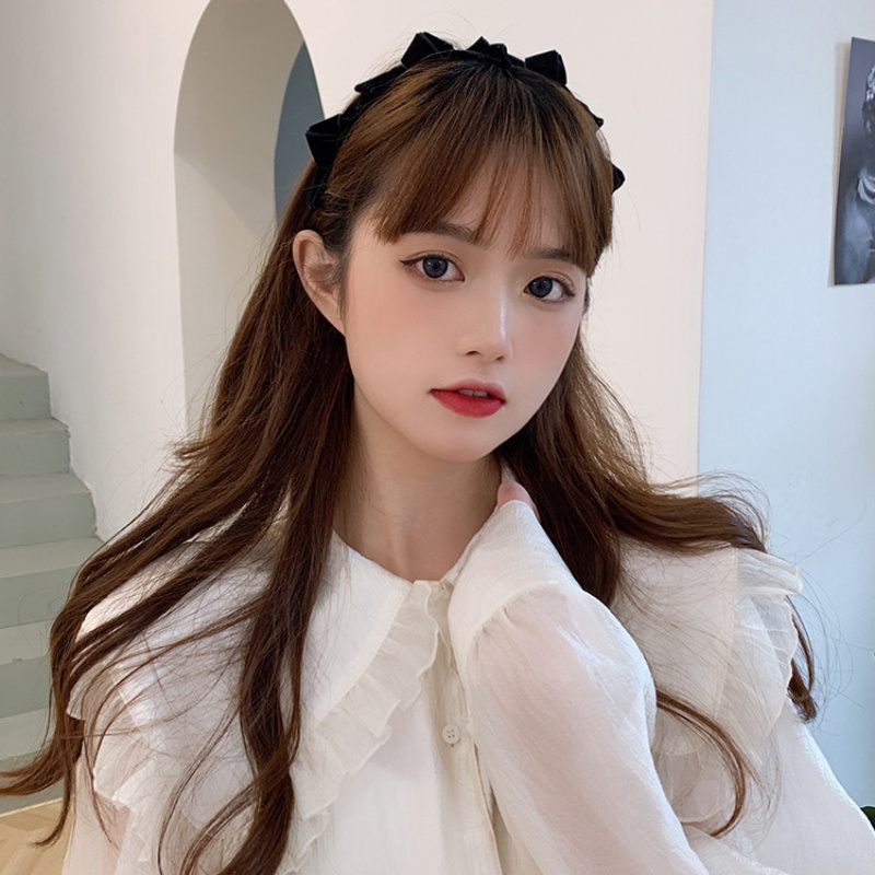 Băng đô nơ nhung dễ thương ngọt ngào