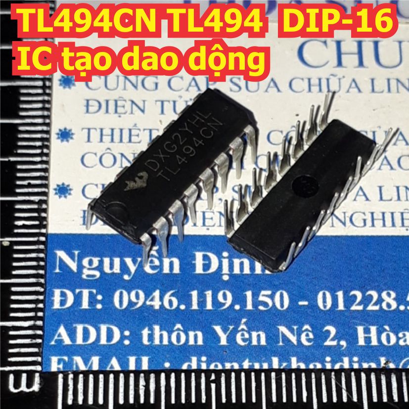 5 con TL494CN TL4949C TL494 TL494CDR DIP-16 IC tạo dao dộng kde1443