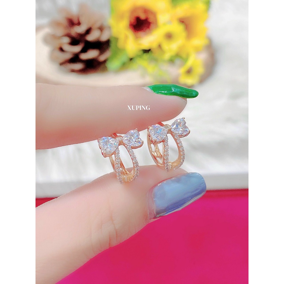 Bông Tai Nữ Mạ Vàng 18k Cực Bền Mẫu 22.220822