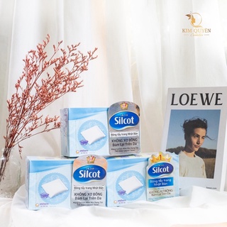 Bông trang điểm (bông tẩy trang) Silcot 82 miếng/hộp