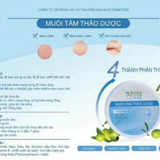 Muối tắm thảo dược Mother&Care