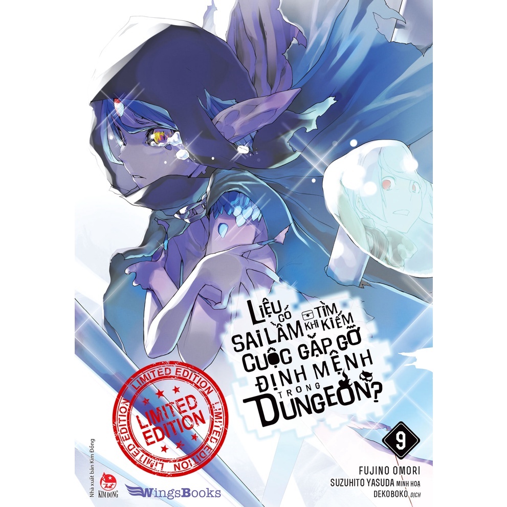 Truyện - Liệu Có Sai Lầm Khi Tìm Kiếm Cuộc Gặp Gỡ Trong Dungeon? – Tập 9 (Bản giới hạn)