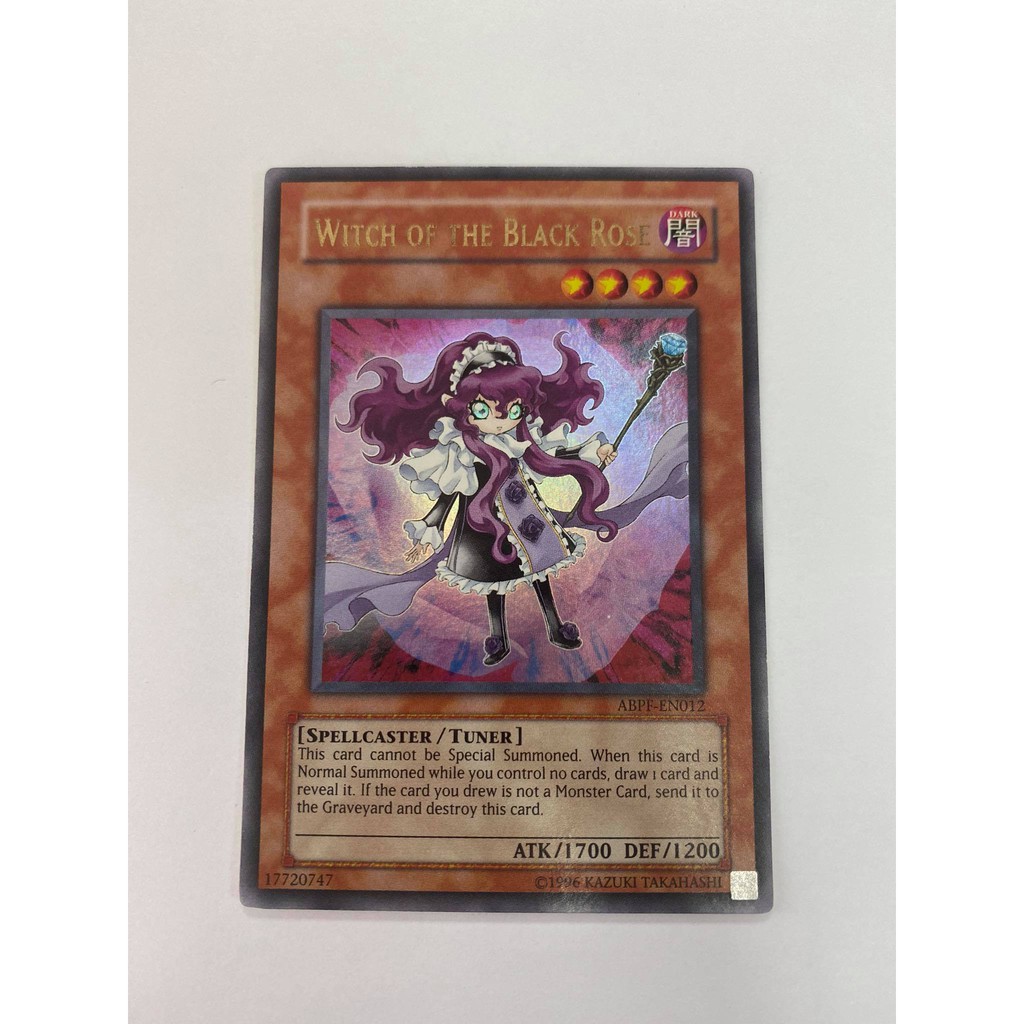 Thẻ bài Yugioh! Witch of the Black Rose - ABPF-EN012 - Ultra Rare Unlimited