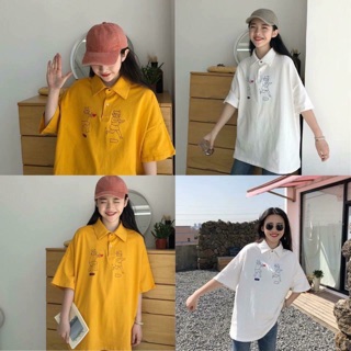 - Áo phông polo ulzzang