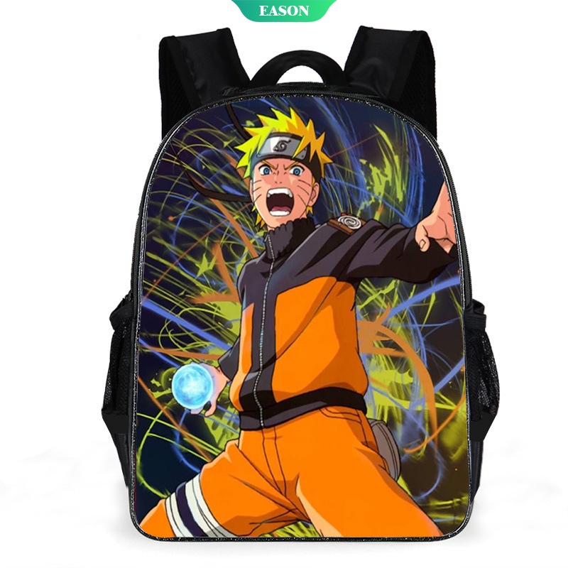 Ba Lô Đi Học In Họa Tiết Hoạt Hình Naruto Nhật Bản Chống Thấm Nước Thời Trang Cho Bé