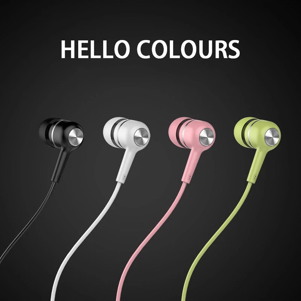 Tai Nghe S12 Siêu Trầm Có Dây Đầu Cắm 3.5mm Nhiều Màu Phong Cách Thể Thao