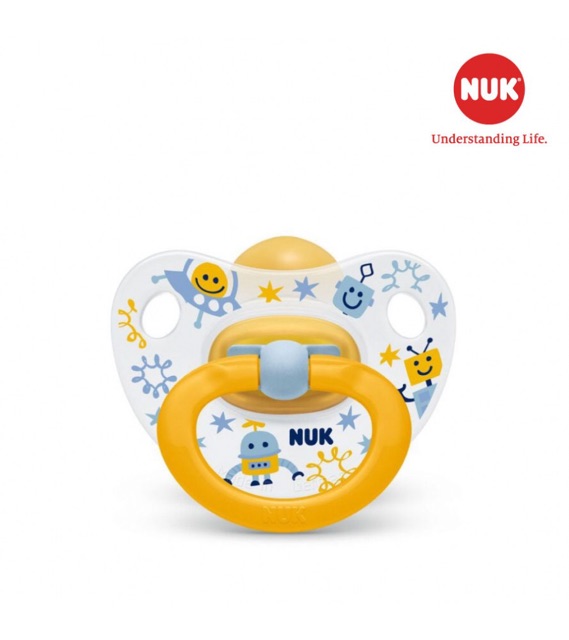 [CHÍNH HÃNG] BỘ 2 TY GIẢ NUK CAO SU SIÊU MỀM CHỈNH NHA 0-6M/6-18M/18-36M