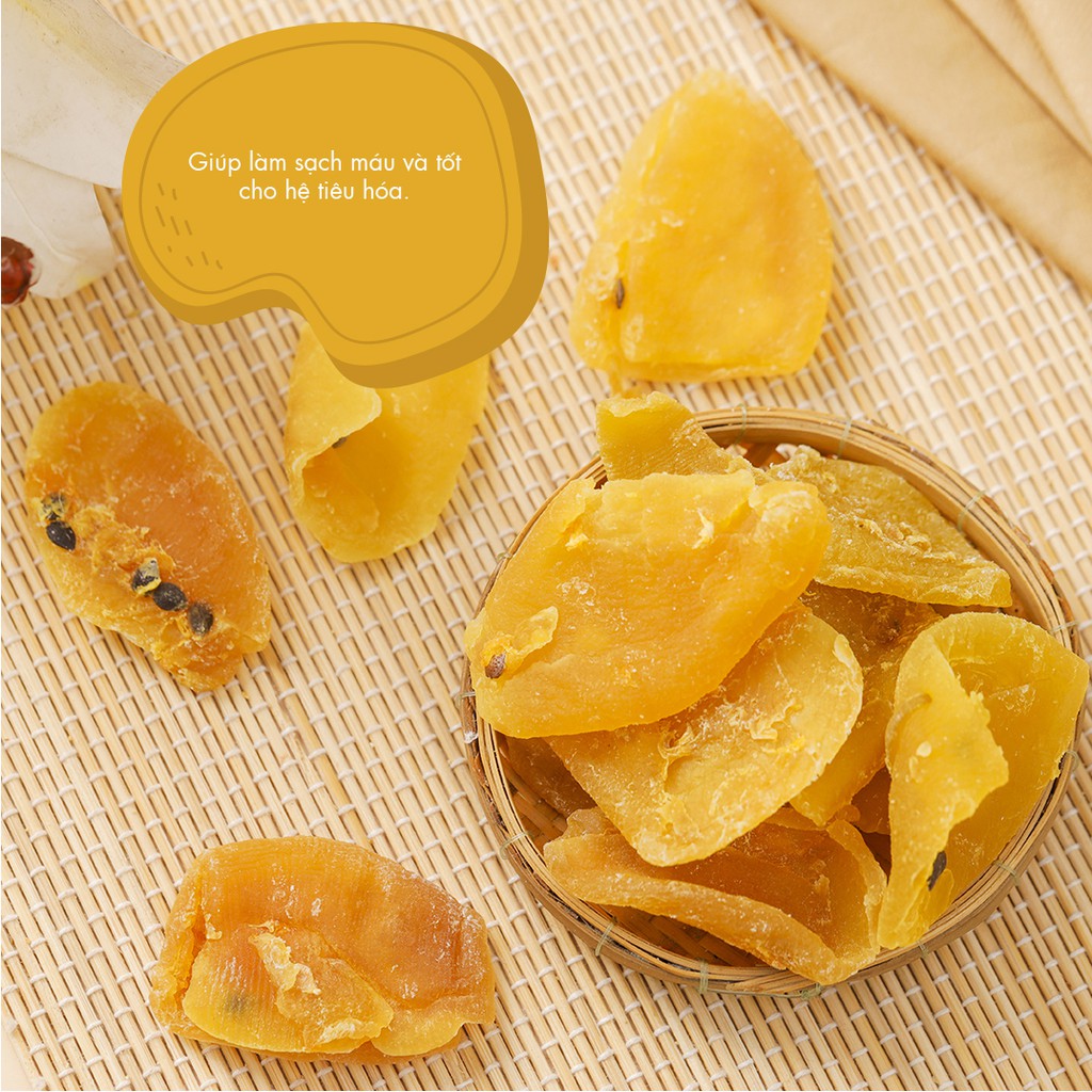 CHANH DÂY NGUYÊN TRÁI SẤY DẺO ăn vặt healthy cho người ăn kiêng ăn chay &amp; mẹ bầu giàu chất xơ, vitamin A &amp; C