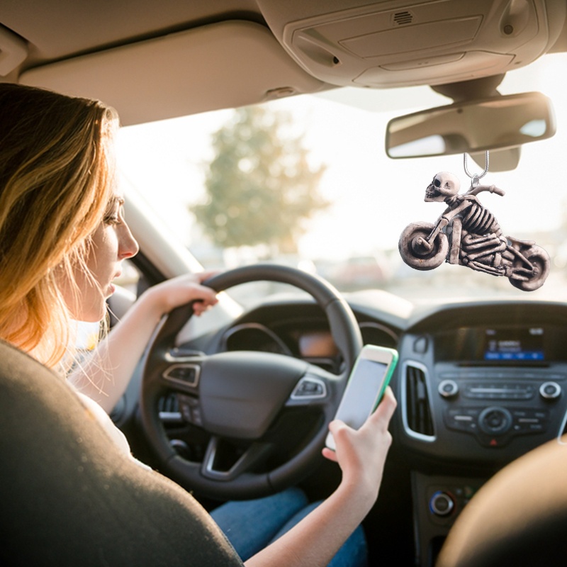 Dây Treo Trang Trí Xe Hơi Phong Cách Halloween