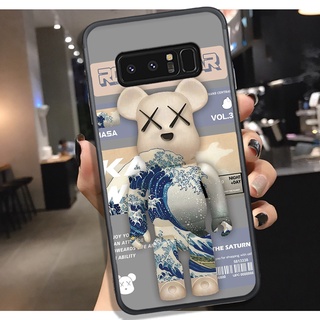 Ốp Lưng Samsung NOTE 8 - NOTE 9 - NOTE 10 - NOTE 10 PLUS , In Hình Gấu Bear Brick siêu ngầu.