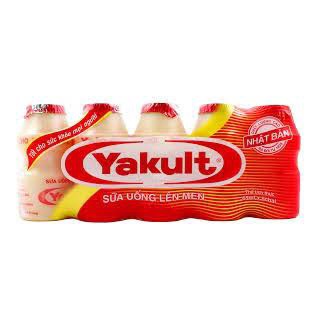 Sữa uống lên men Yakul, vỉ 5 chai x 65ml