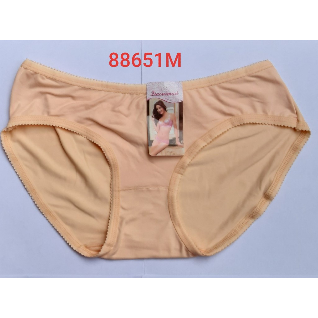 10 Quần lót nữ Thái Lan (Màu Trắng và nhiều màu ) 100% Thun Cotton