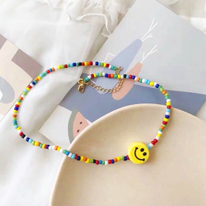 Ahellogirl Vòng Cổ Nữ Trang Dáng Ngắn Phong Cách Bohemian