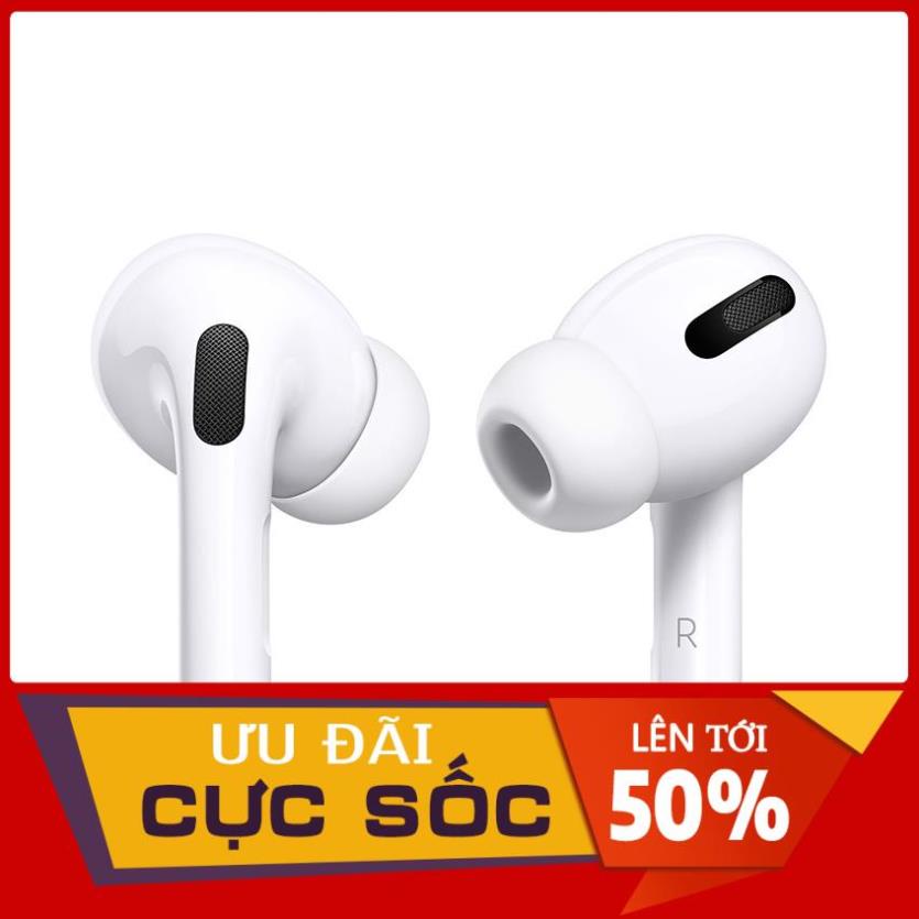 Tai Bluetooth Air Pro hổ vằn 8H xuyên âm chống ồn định vị đổi tên Pop up Cảm biến lực