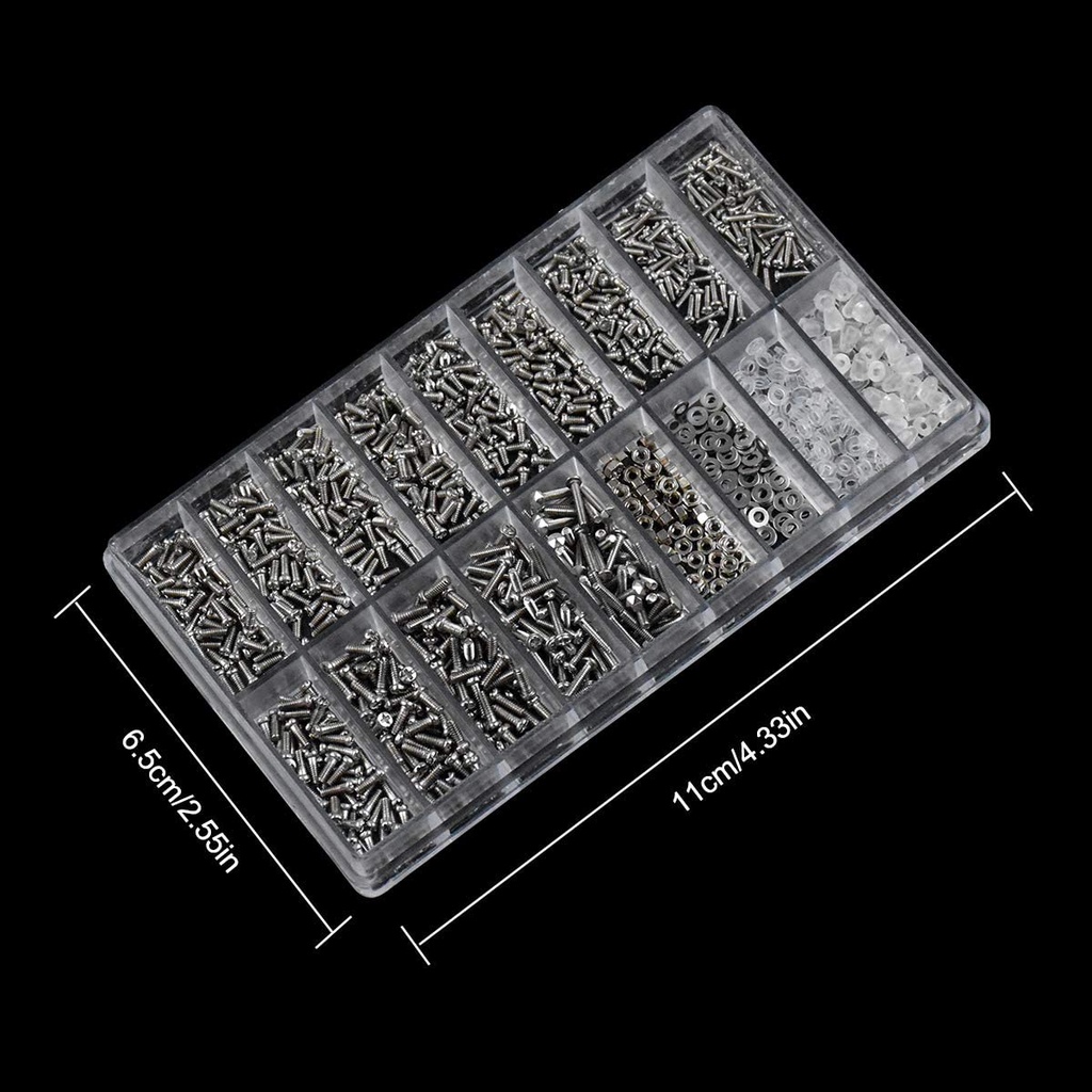 Bộ 1000 Ốc Vít Sửa Kính Mắt 3c Chuyên Dụng