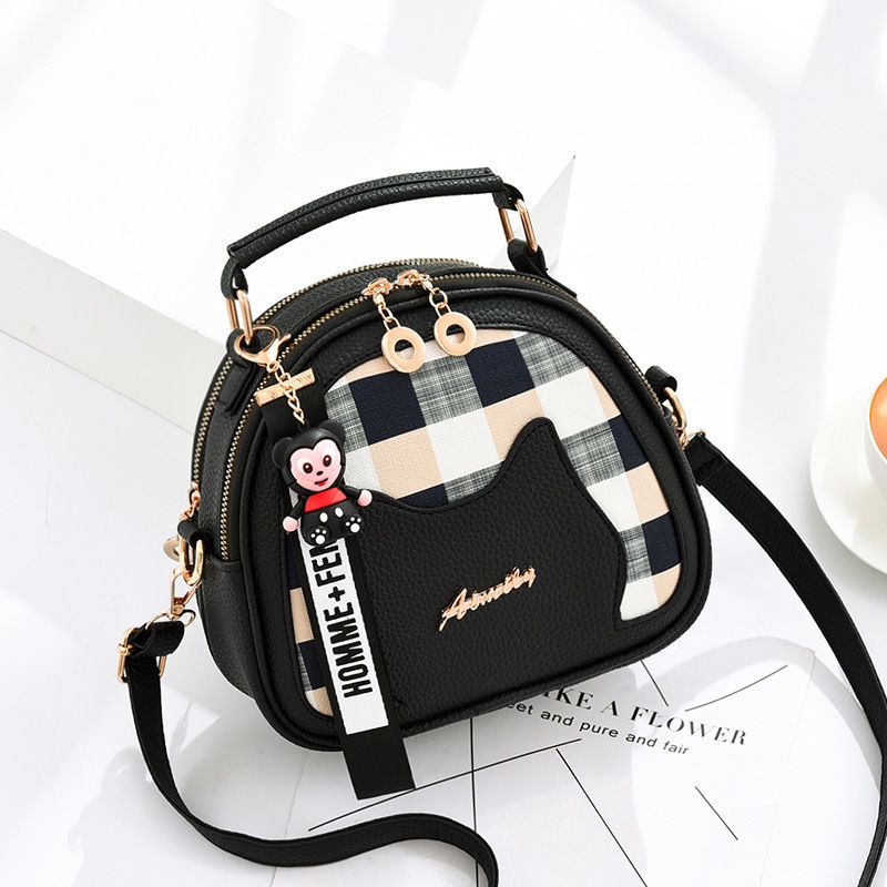 Túi đeo vai Chuwanglin làm từ da PU dễ thương dành cho nữ