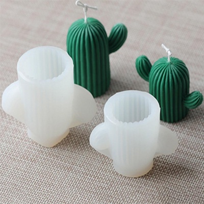 000096K10_Khuôn rau câu silicon xương rồng BH151 làm rau câu 4d