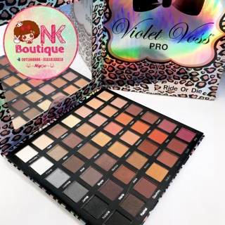 Bảng Phấn Mắt VIOLET VOSS PRO - RIDE OR DIE EYESHADOW PALETTE