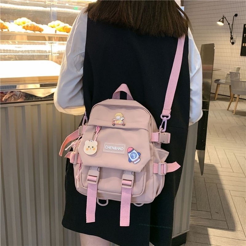 Balo mini đeo chéo 1 vai đa năng dễ phối thời trang nữ IELGY