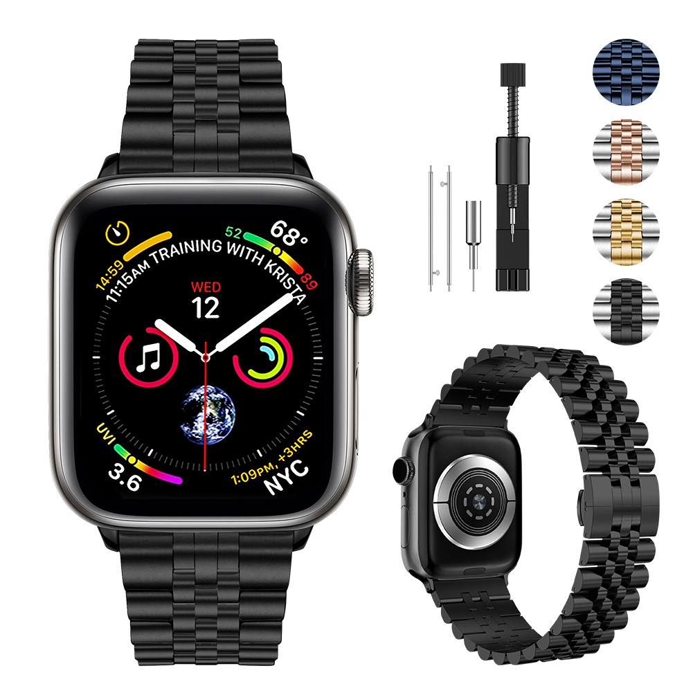 Dây Đồng Hồ Bằng Thép Không Gỉ 8 7 45mm 41mm Dành Cho iwatch ultra 49mm 6 5 4 3 2 se 44 / 40mm 42mm