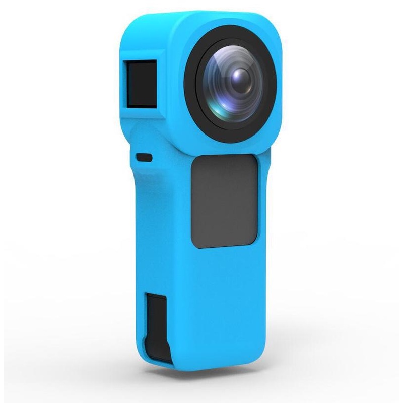 Ốp Nắp Bảo Vệ Ống Kính Camera Bằng Silicon Chống Trầy Xước Cho Insta360 One RS 1 Inch Panoramic Action