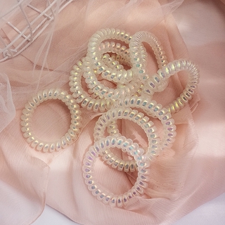 Women's thin colored elastic plastic rubber rubber hair accessories headband