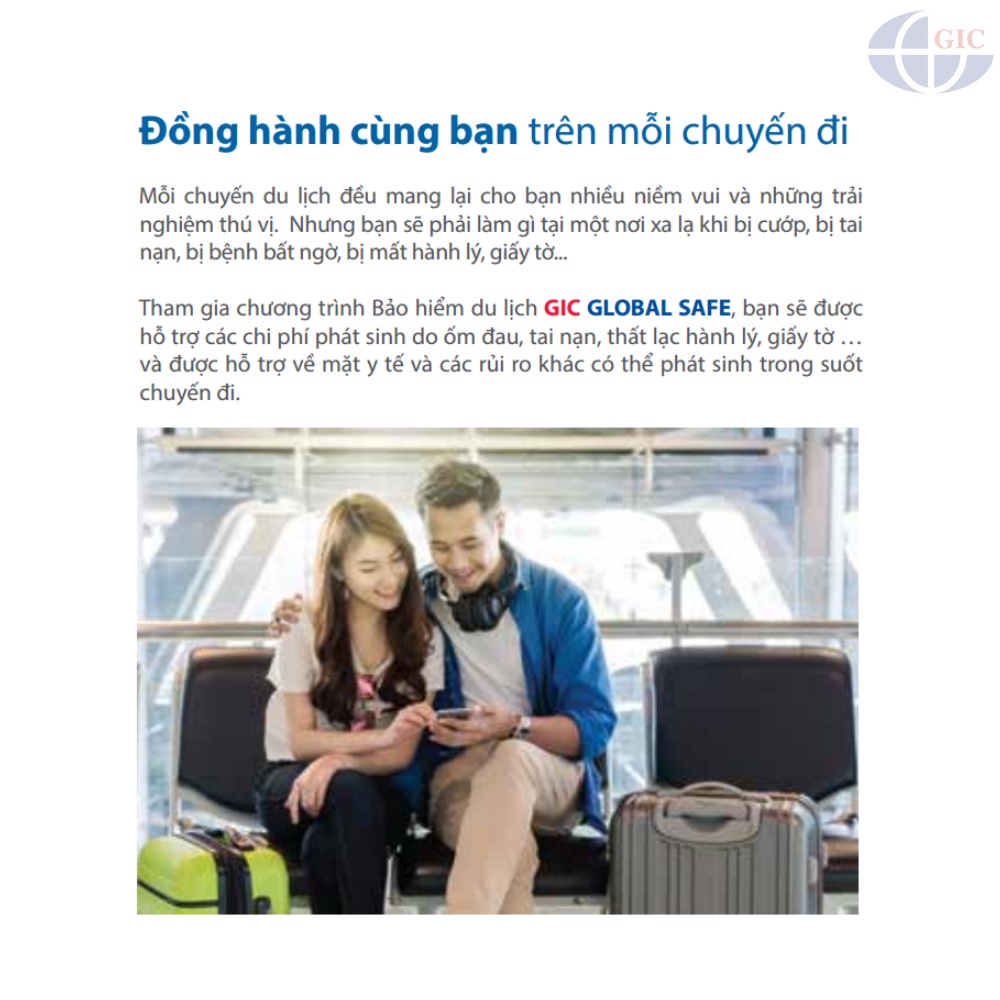 TOÀN QUỐC  Bảo Hiểm Du Lịch Toàn Cầu - GIC