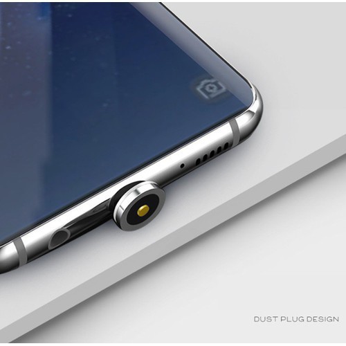 Cáp sạc nam châm dây phát sáng 2M xoay 360 độ cao cấp iphone | micro USB | Cáp sạc nam châm Type C Dây sạc phát sáng